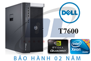 Dell WorkStation T7600, Xeon E5-2630, Dram3 32Gb, SSD 128Gb+HDD 1Tb, VGA GTX 960 dùng trong đồ họa