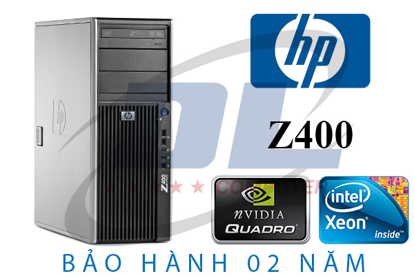 Giá KM - Hp Z400 - Xeon W3530/ Nvidia Quadro FX580/ Dram3 8Ghz/ HDD 500Gb