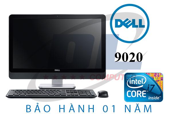 Dell 9020 All in One/ Co-i5 4570s, Dram3 8Gb, Ổ SSD 256Gb, Màn hình LED 23 IPS Full HD